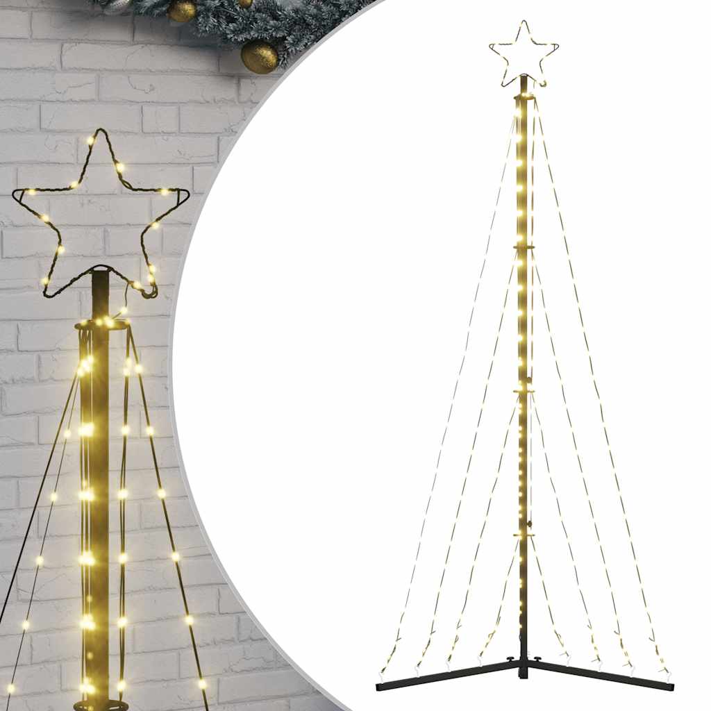LED jõulupuu 339 LED Soe Valge 187 cm