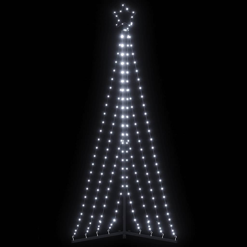 LED jõulupuu 339 LED, külm valge, 187 cm