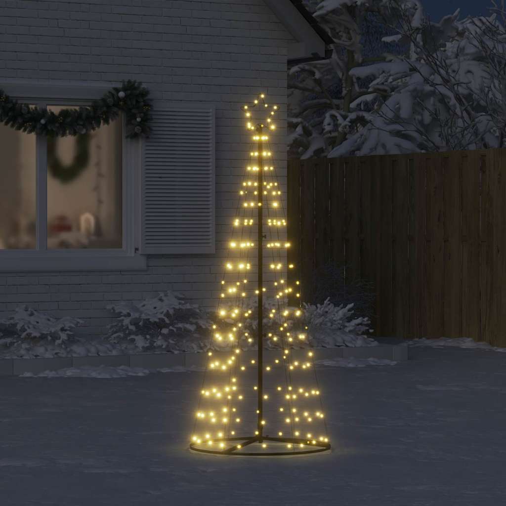 LED jõulupuu 200 LEDi Soe Valge 180 cm