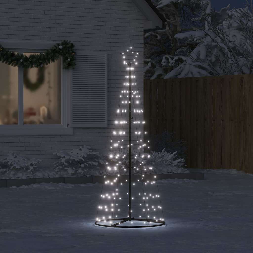 LED jõulupuu 200 LED, külm valge, 180 cm