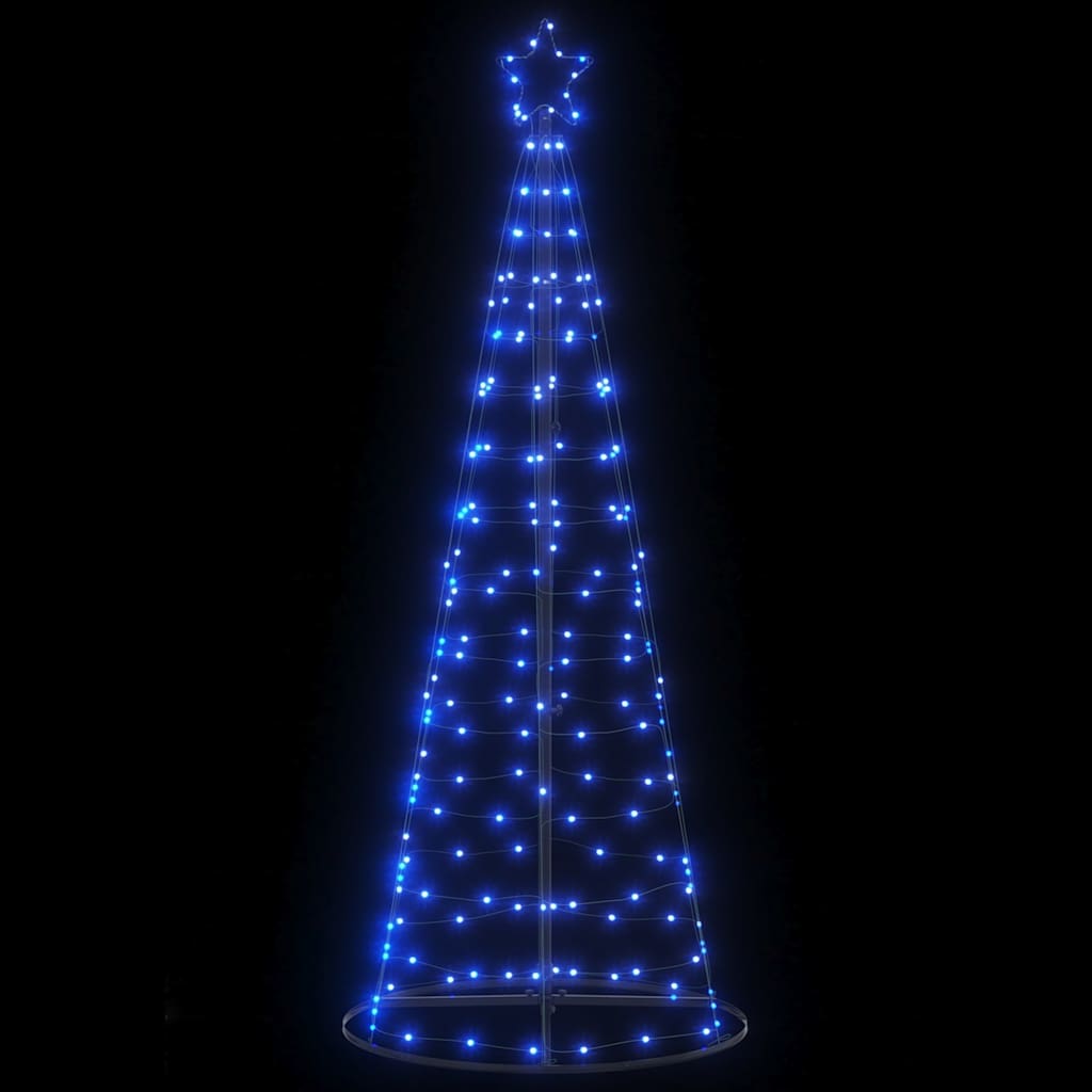 LED jõulupuu, 200 LEDi, sinine, 180 cm