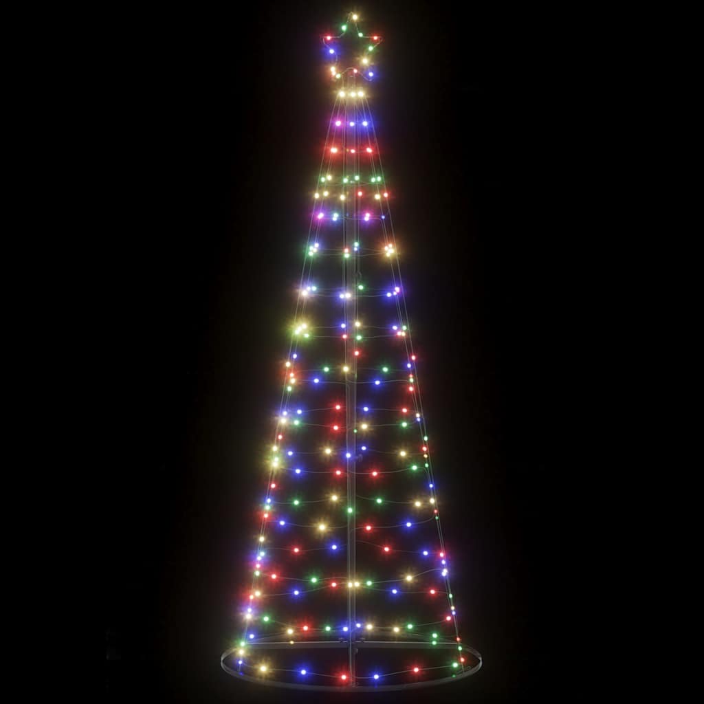 LED jõulupuu, 200 LEDi, värviline , 180 cm