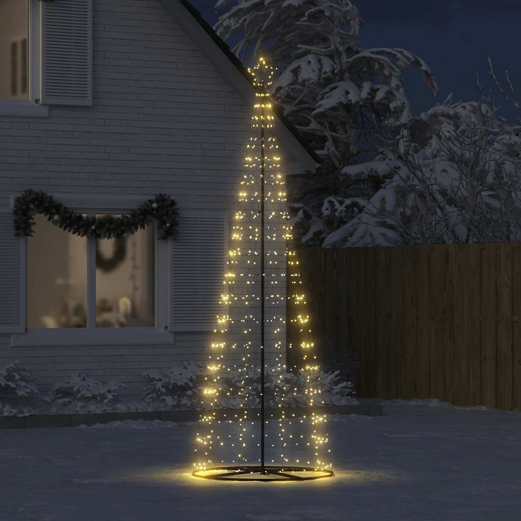 LED jõulupuu, 550 LEDi, soe valge, 300 cm