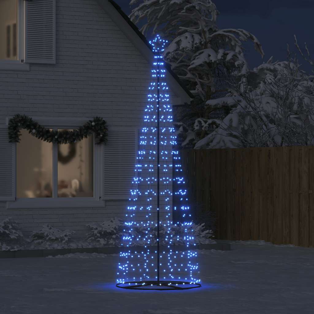 LED jõulupuu, 550 LEDi, sinine, 300 cm