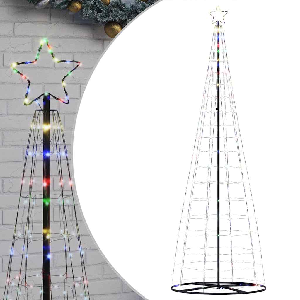 LED jõulupuu, 550 LEDi, värviline , 300 cm