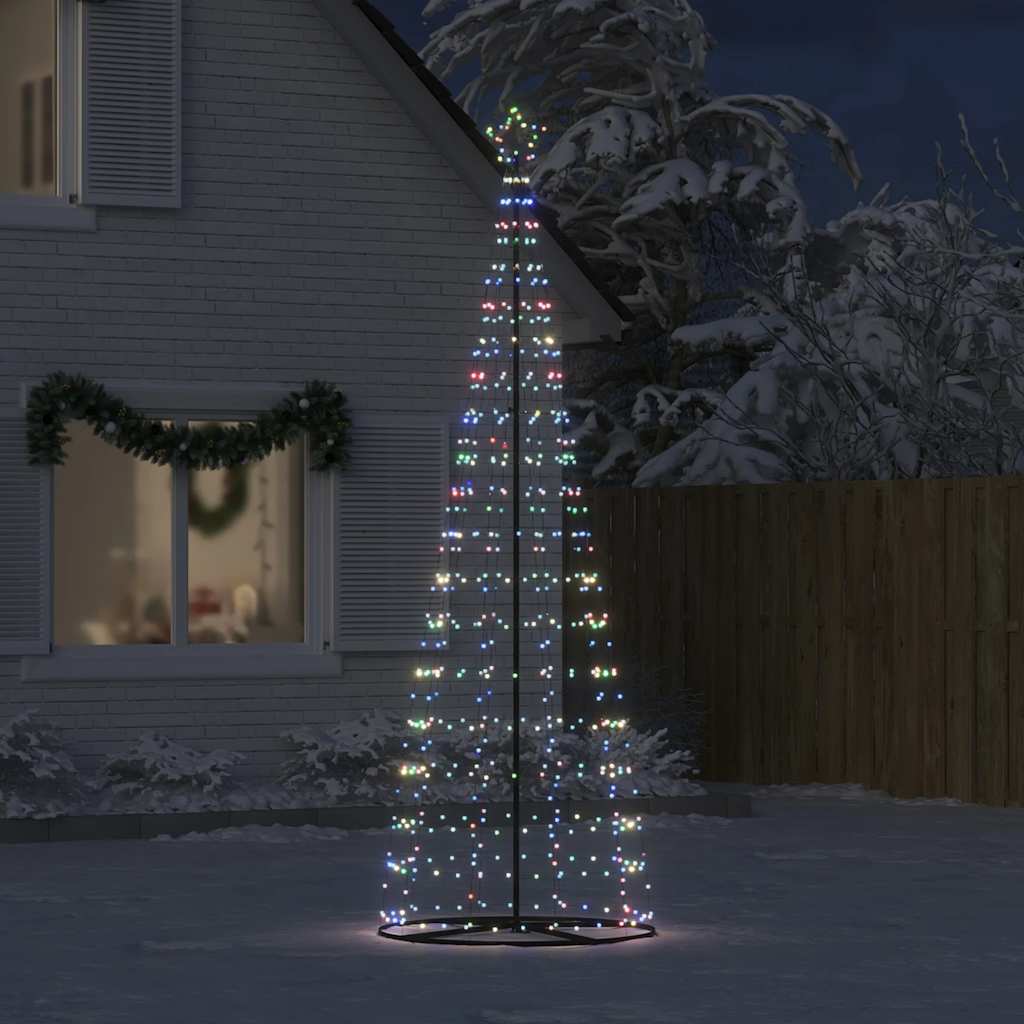 LED jõulupuu, 550 LEDi, värviline , 300 cm
