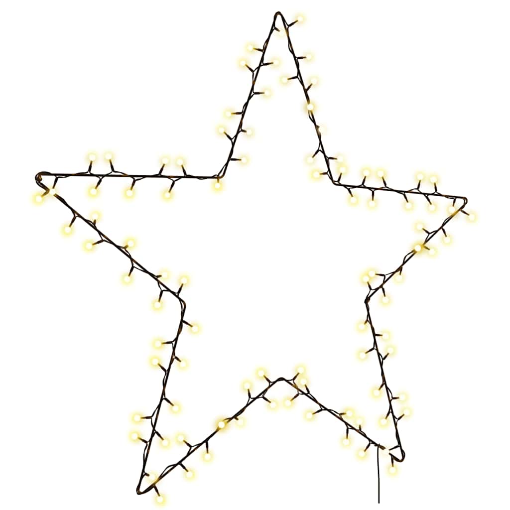 Jõulutuled Star Silhouette 115 LED-i soe valge