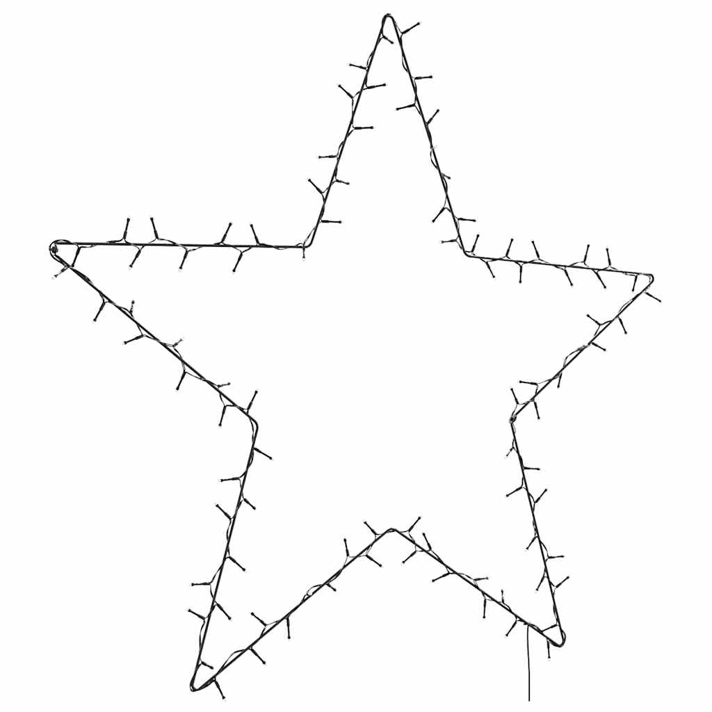 Jõulutuled Star Silhouette 115 LED-i soe valge
