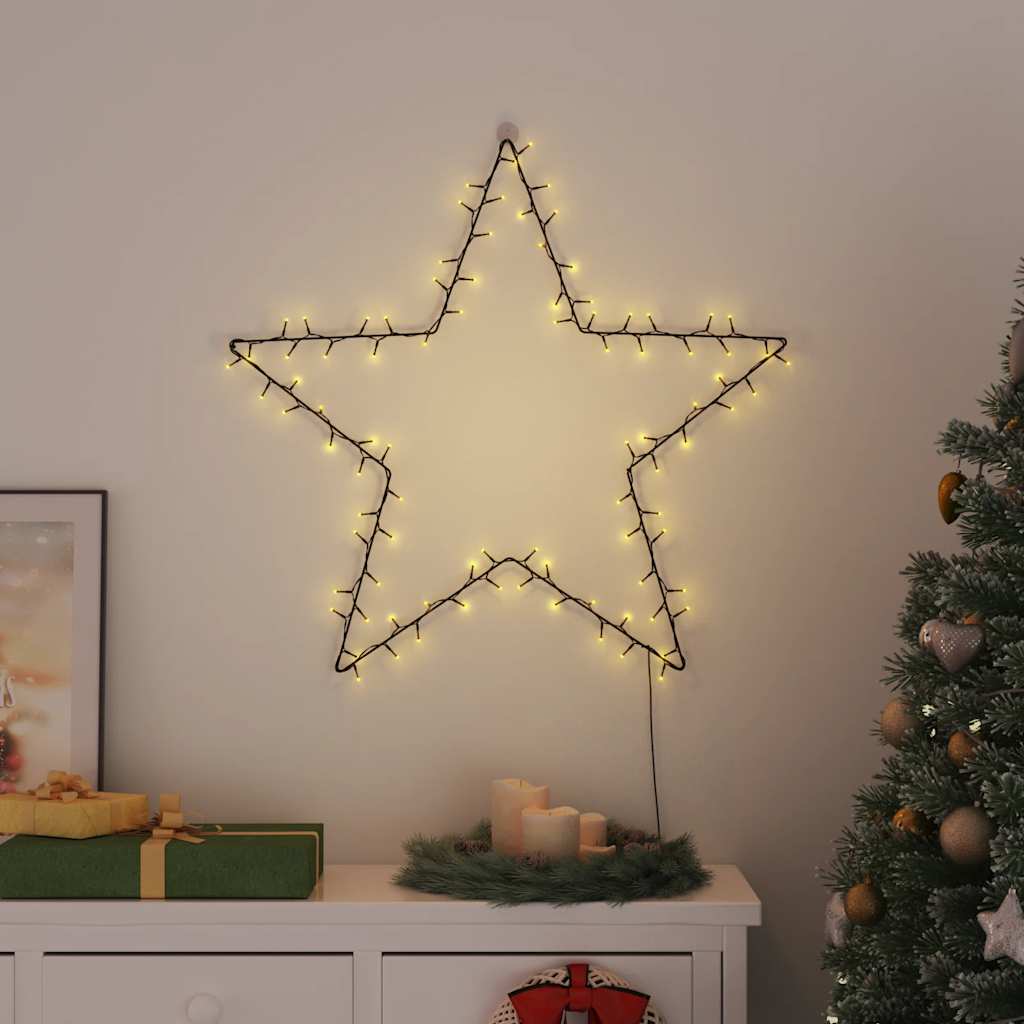 Jõulutuled Star Silhouette 115 LED-i soe valge