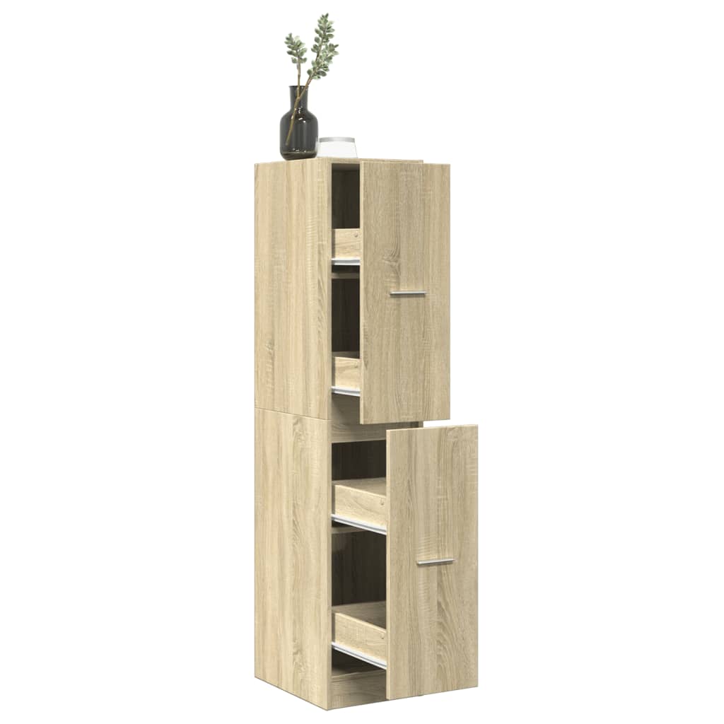 Apteegikapp Sonoma tamm 30 x 41 x 144,5 cm töödeldud puit