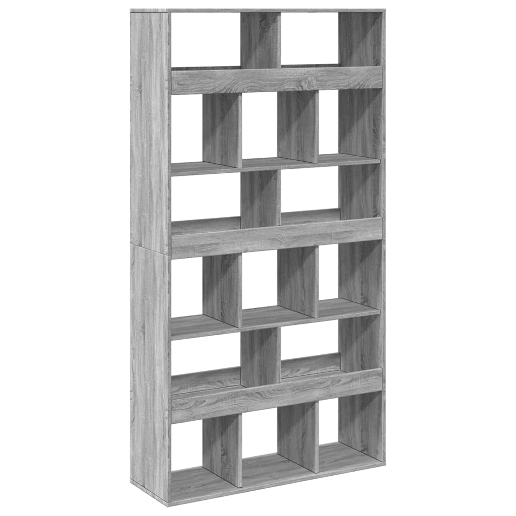 Raamaturiiul, hall Sonoma tamm, 100 x 33 x 187,5 cm, tehispuit
