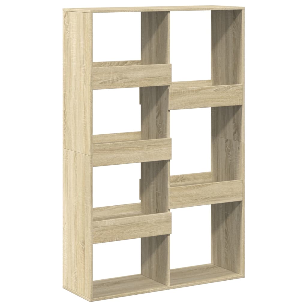 Raamatukapp, Sonoma tamm, 100x33x155,5 cm, tehispuit