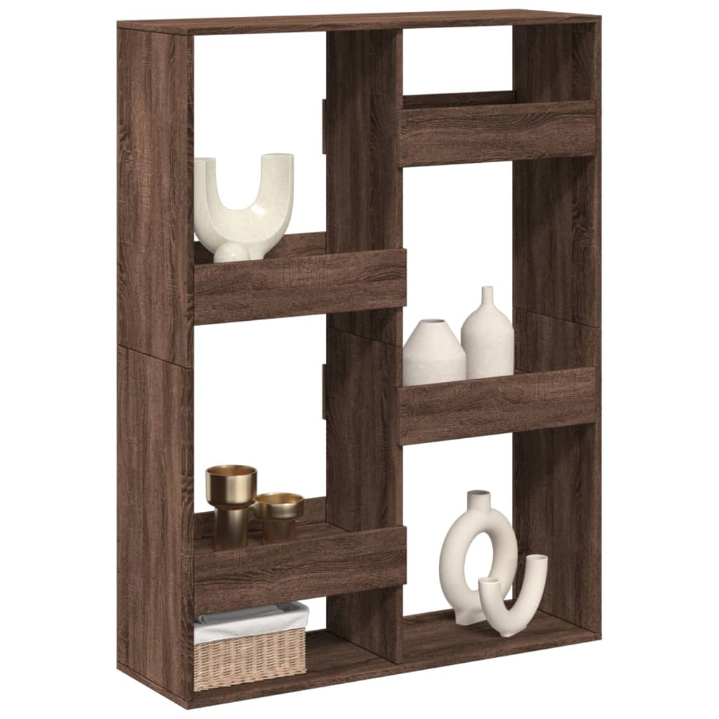 Ruumijagaja, pruun tamm, Oak100x33x135 cm, tehispuit