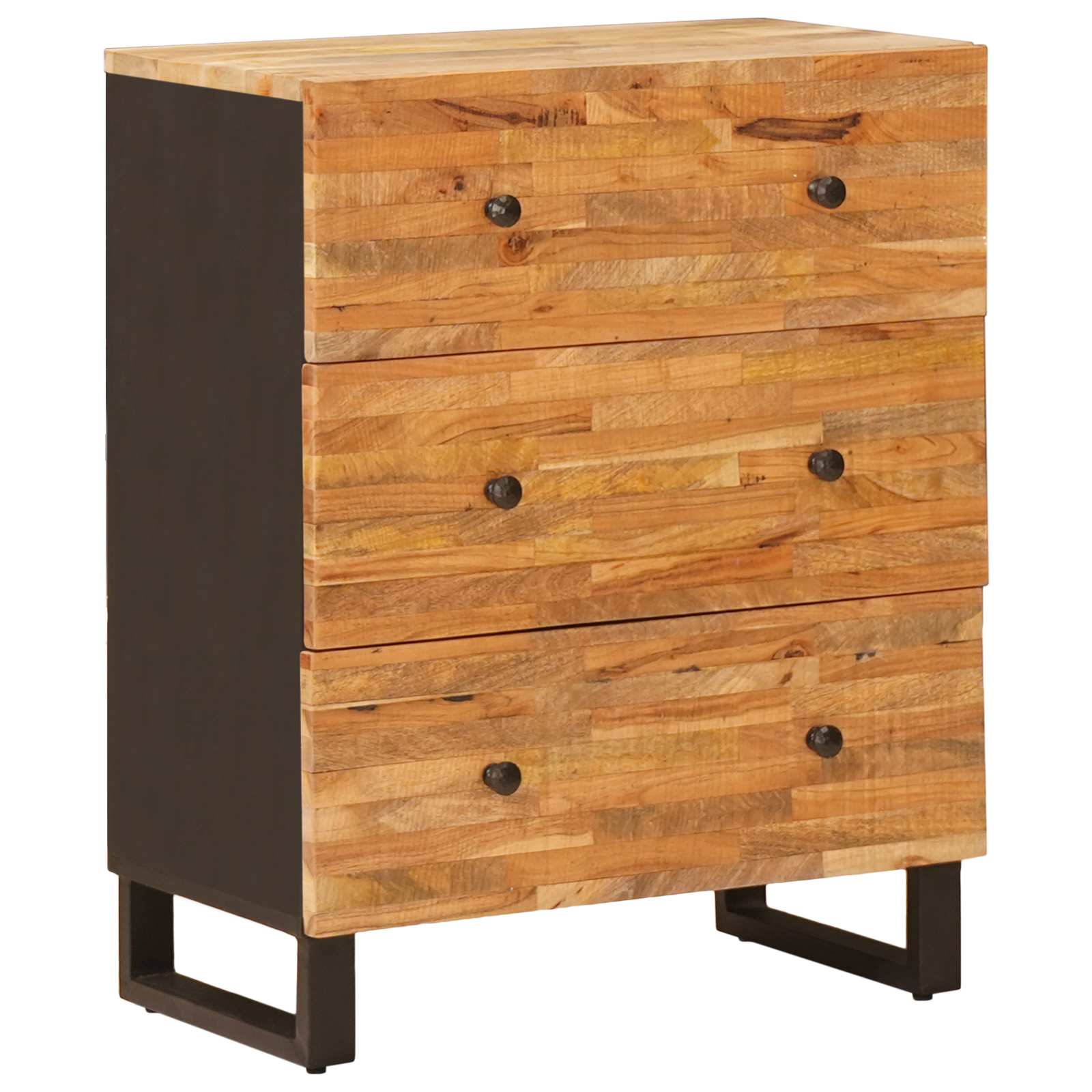 Kõide 2 tk 60 x 33 x 75 cm Tugev mango puu Pruun