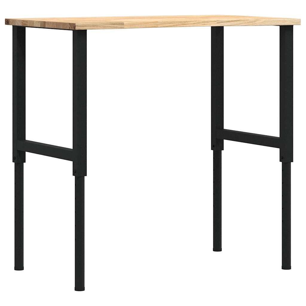 Töölaud, 100 x 60 x (71,5-98) cm, tammepuit