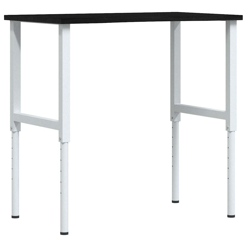 Töölaud, tumepruun, 100x60x(71,5-98) cm, tammepuit