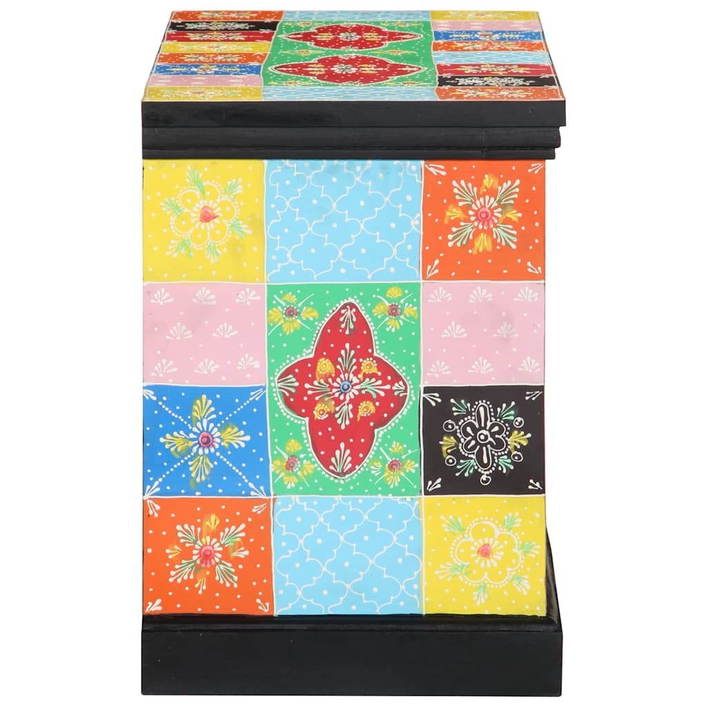Telerikapp 80 x 35 x 50 cm Mitmevärviline Tugev mango puu