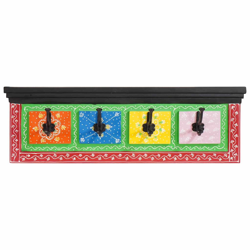 Riidepuu Must 80 x 25 x 2 cm Tugev mango puu