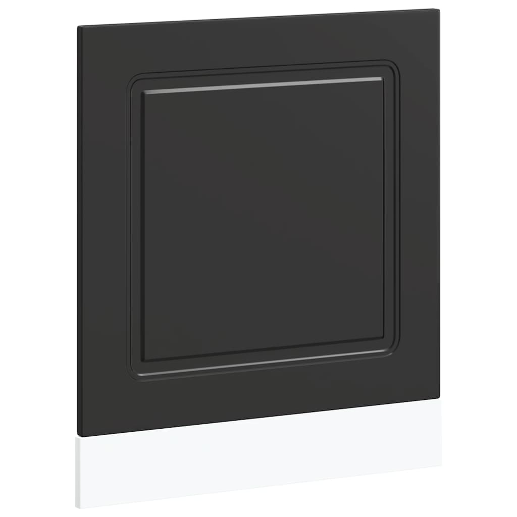 Nõudepesumasina paneel, Kalmar, must, 60x1,5x57 cm, tehispuit