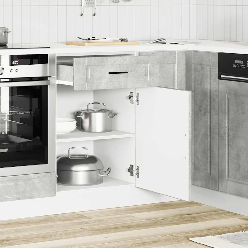 Köögi aluskapp "Porto", betoonhall, tehispuit
