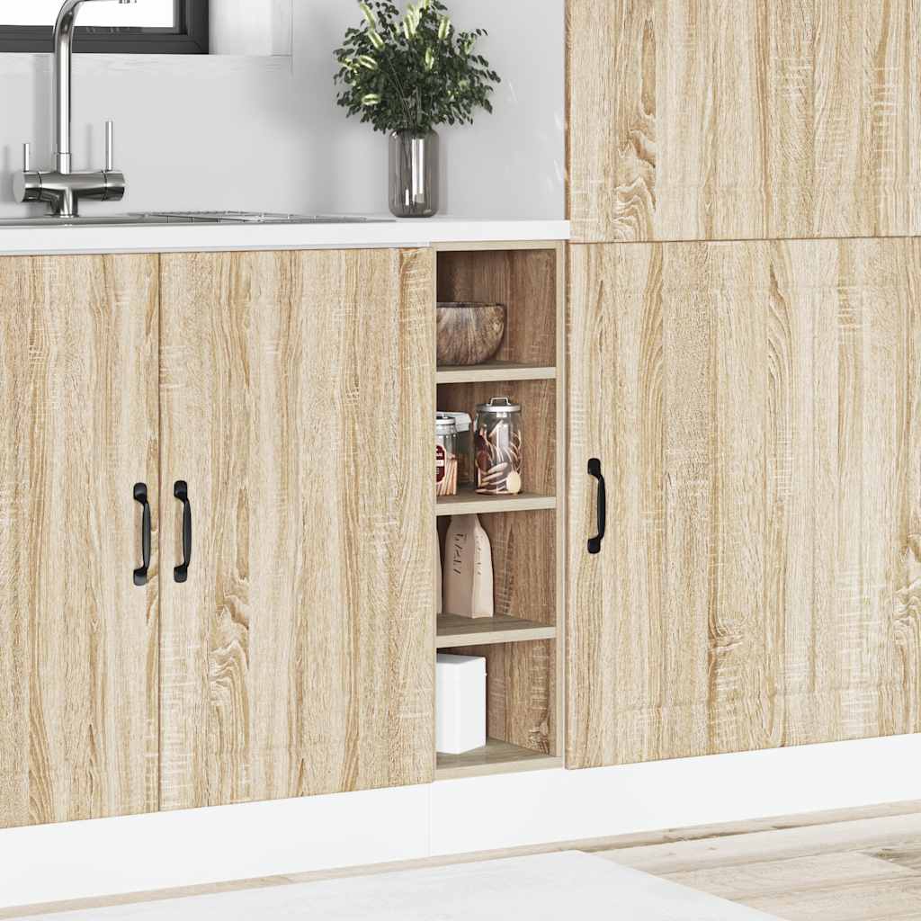 Alumine kapp “Riga” Sonoma tamm 20x44,5x81,5 cm ehituspuit