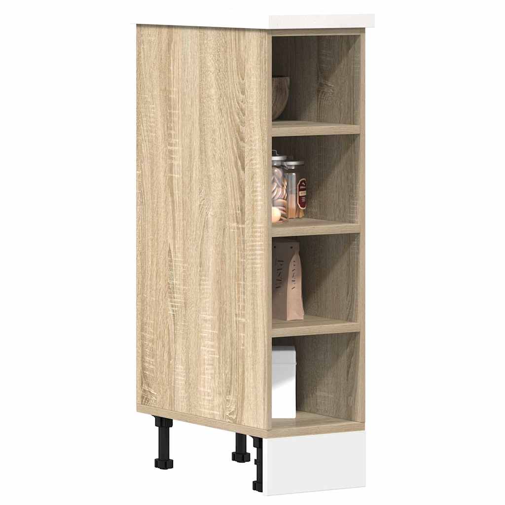 Alumine kapp “Riga” Sonoma tamm 20x44,5x81,5 cm ehituspuit