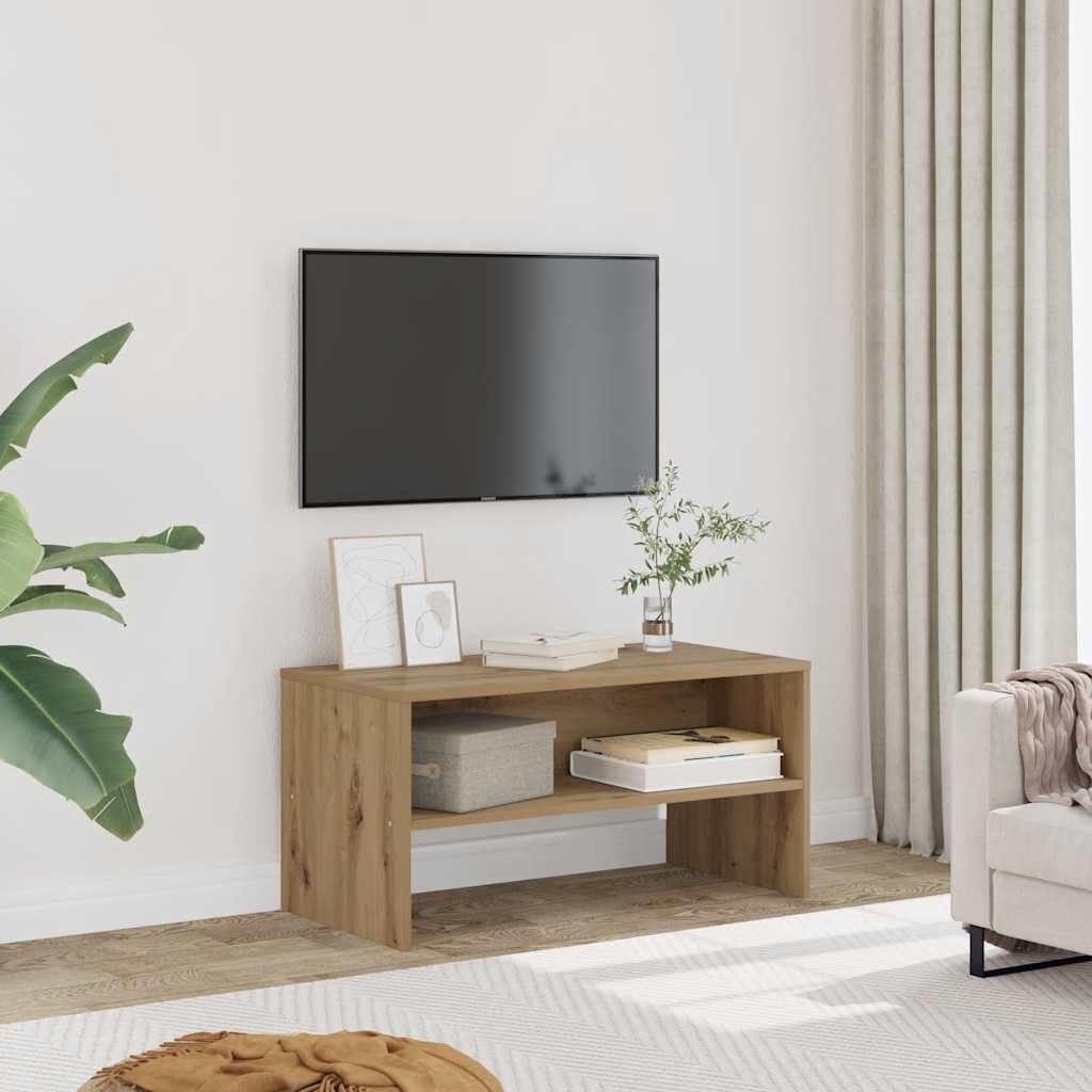 Telerikapp Artisan tamm 80x40x40 cm Engineered Wood