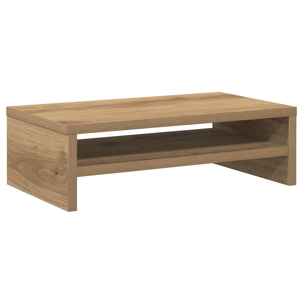 Monitori alus Artisan Oak 42x24x13 cm Engineered Wood