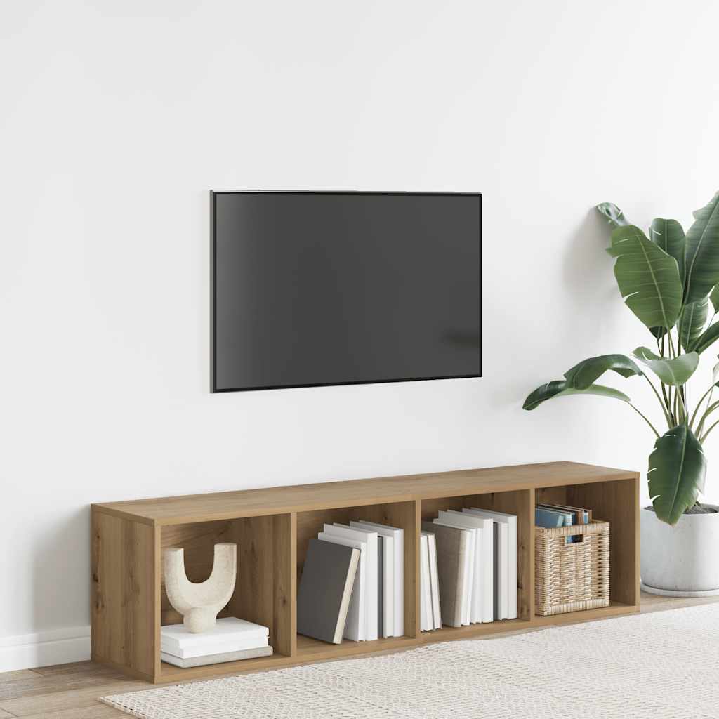Raamatukapp/telerikapp Artisan tamm 36x30x143cm tehispuit