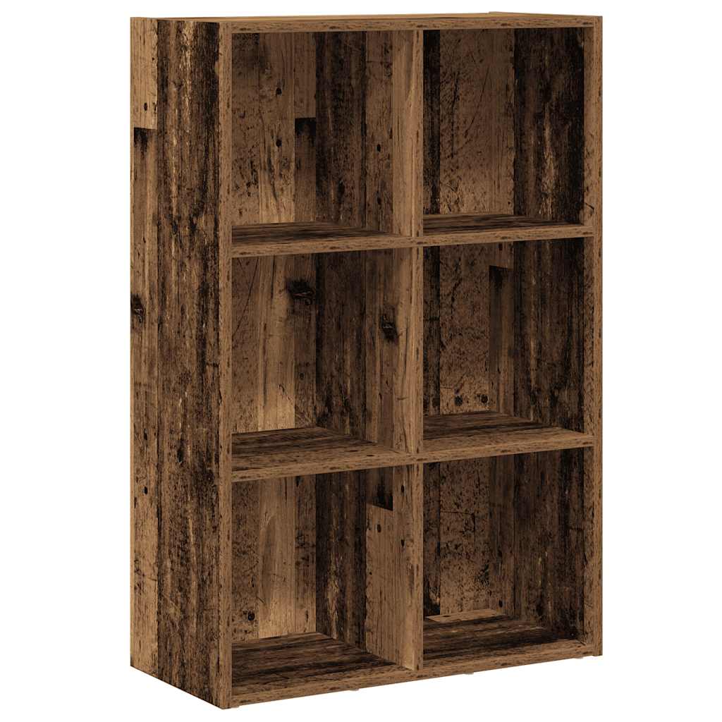 Raamatukapp/puhvetkapp Vana puit 66x30x98 cm Engineered Wood
