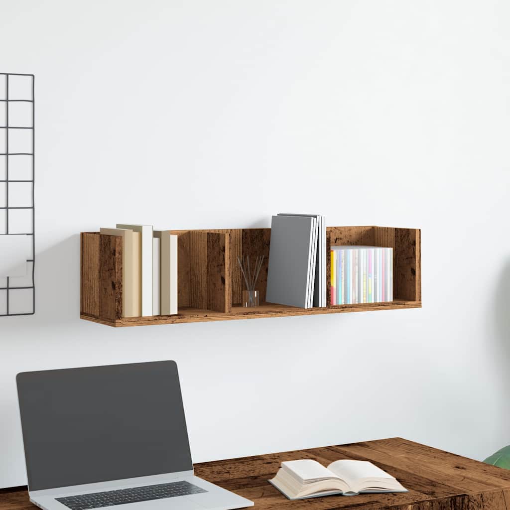 CD seinariiul Vana puit 75x18x18 cm Engineered Wood