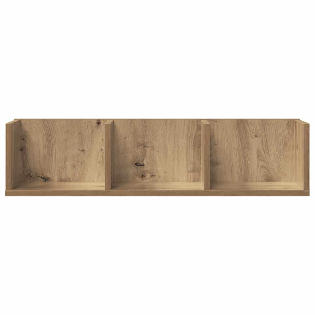 CD seinariiul Artisan tamm 75x18x18 cm Engineered Wood
