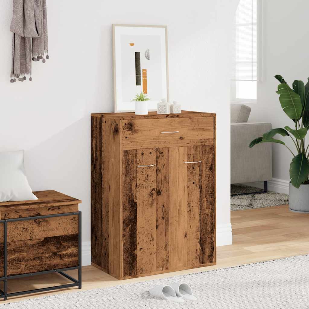 Kingakapp Old Wood 60x35x84 cm Engineered Wood