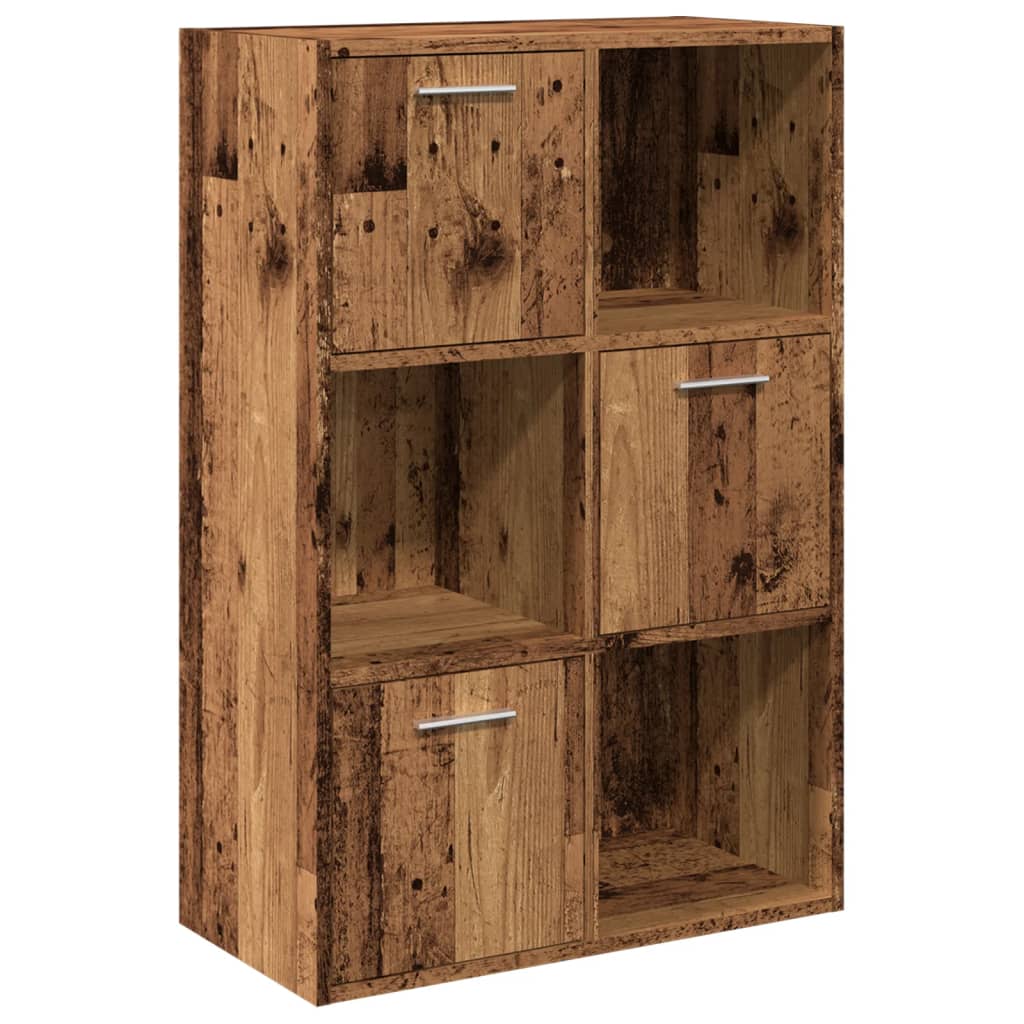 Raamaturiiul Vana puit 60,5x30x90 cm Engineered Wood