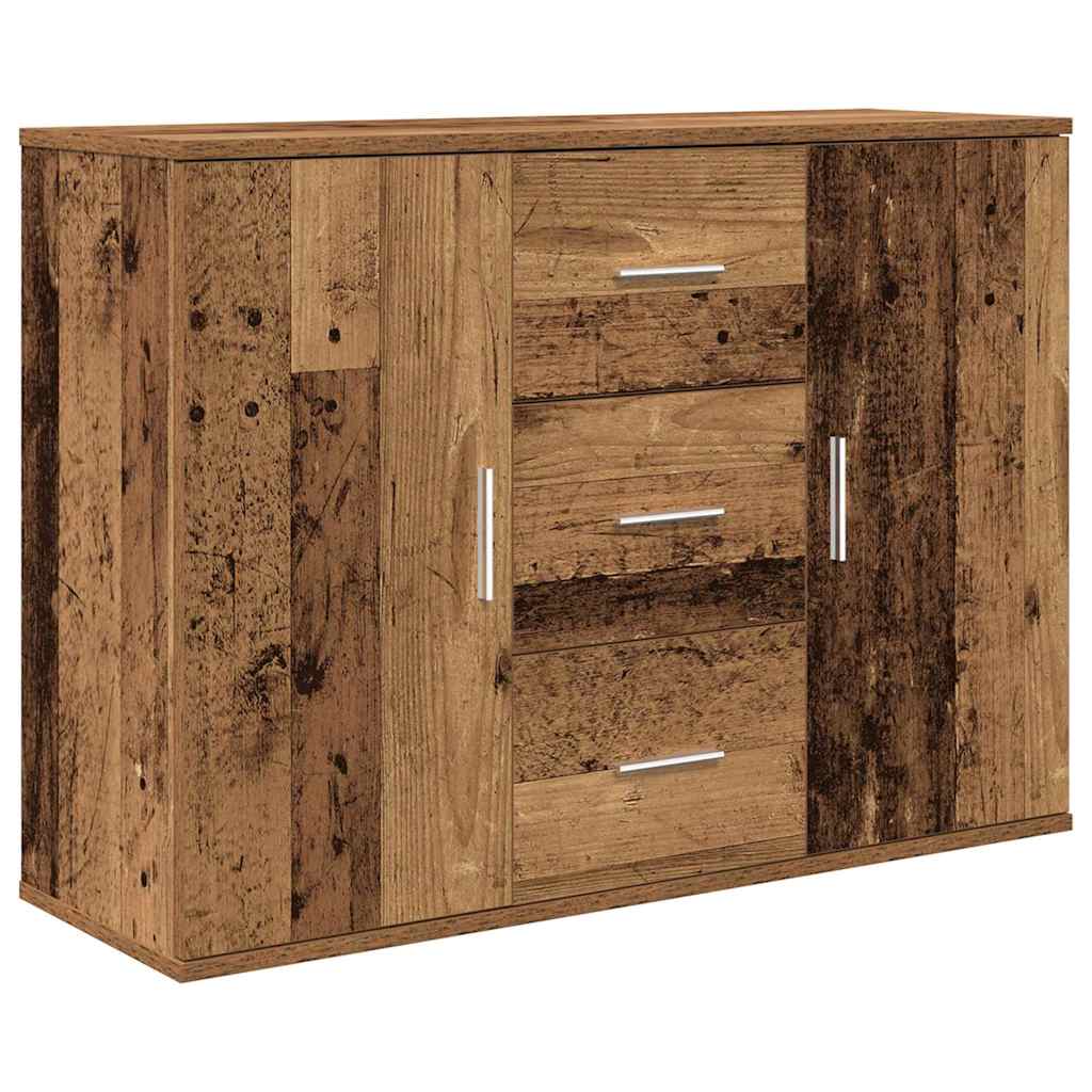 Puhvetkapp Vana puit 90x29,5x65 cm Engineered Wood