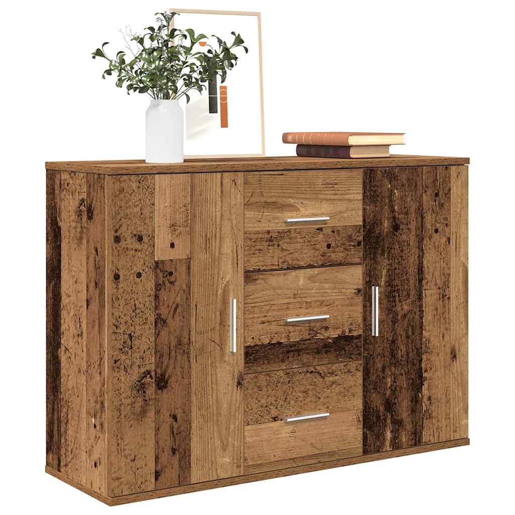 Puhvetkapp Vana puit 90x29,5x65 cm Engineered Wood