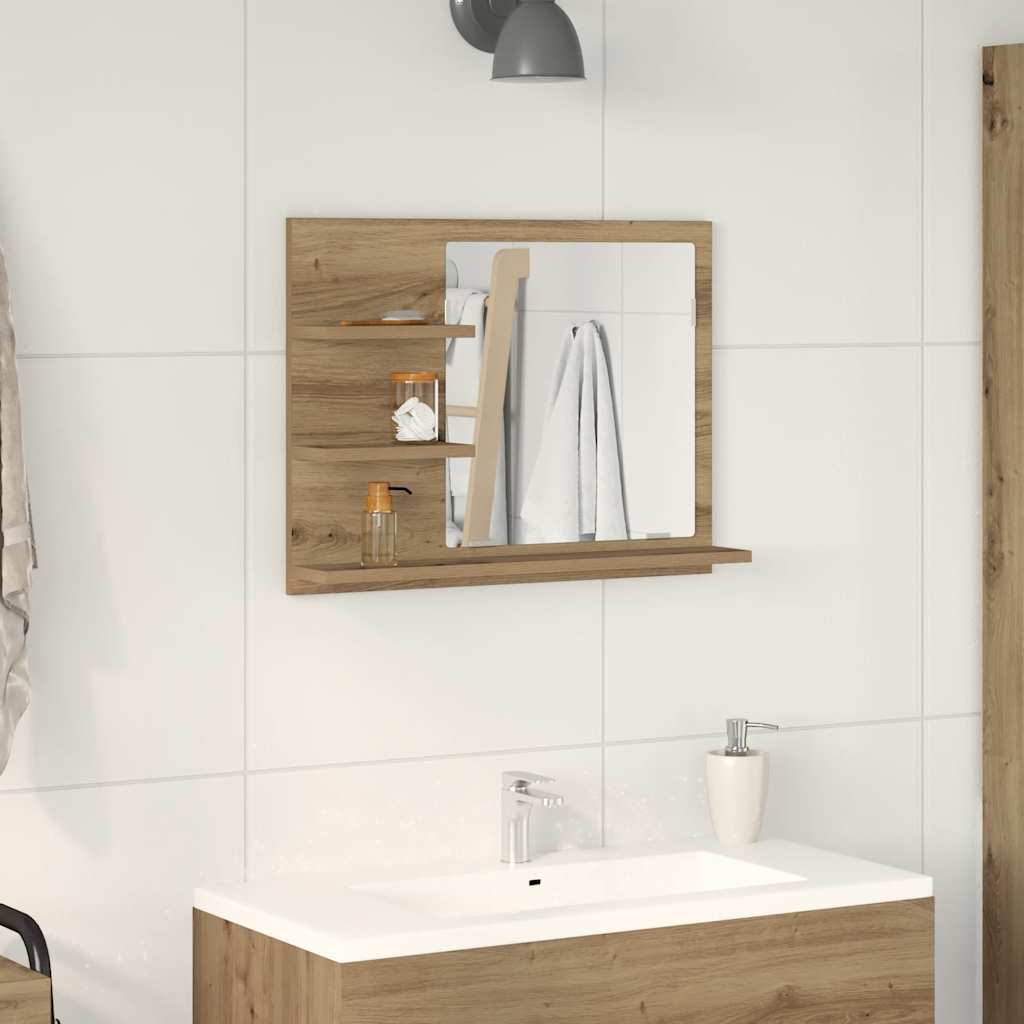 Vannitoa peegelkapp Artisan tamm 60x10,5x45 cm
