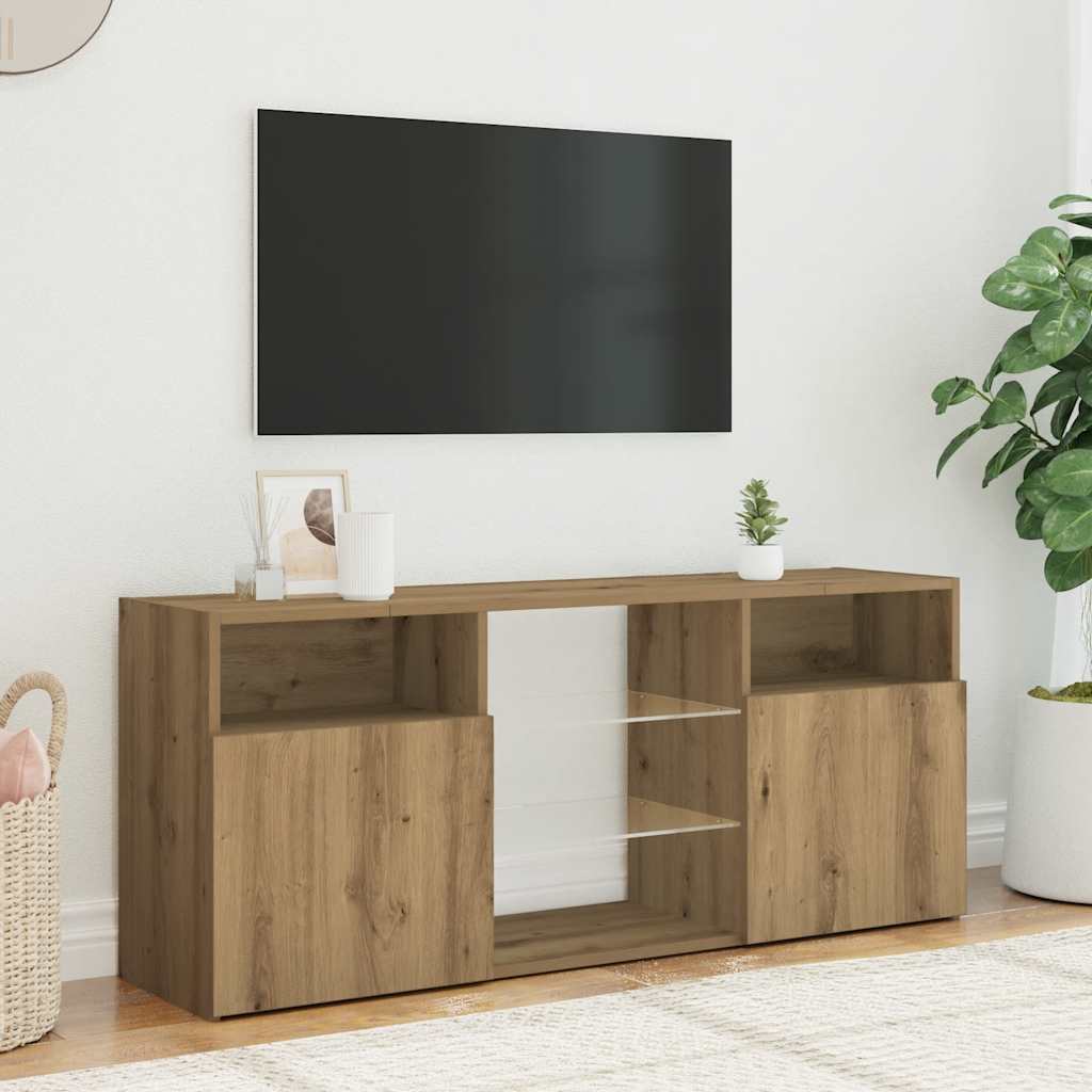 Telerialus LEDiga, käsitöötamm, 120x30x50 cm, tehispuit