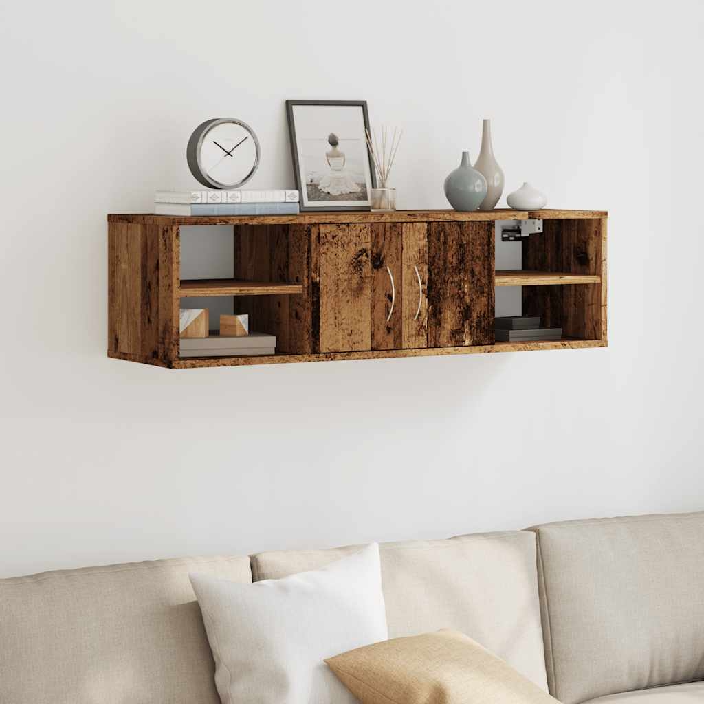 Seinakapp, vana puit, 101x30x29 cm, tehispuit