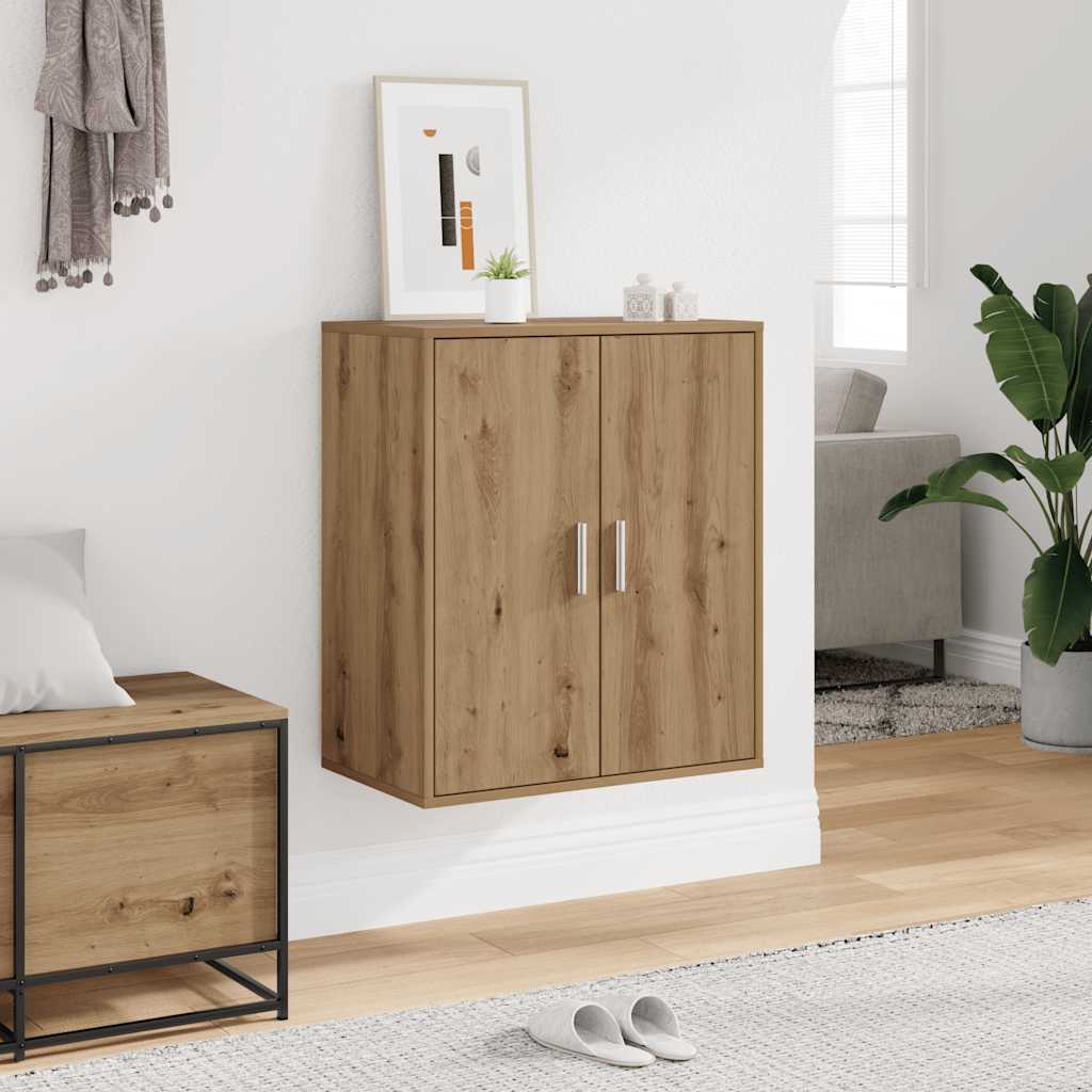 Kingakapp Artisan Oak 60x35x70 cm Engineered Wood