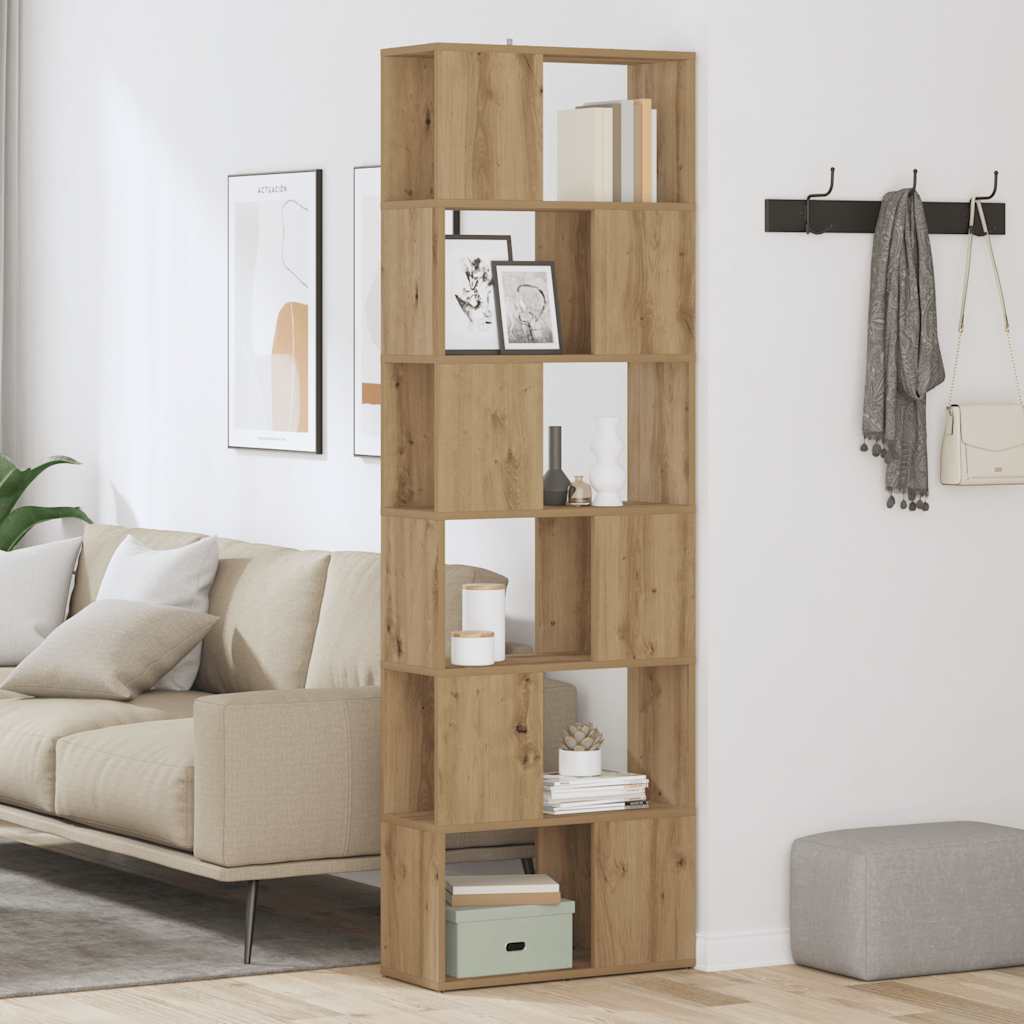 Raamatukapp/toajagaja Artisan tamm 60x24x186 cm
