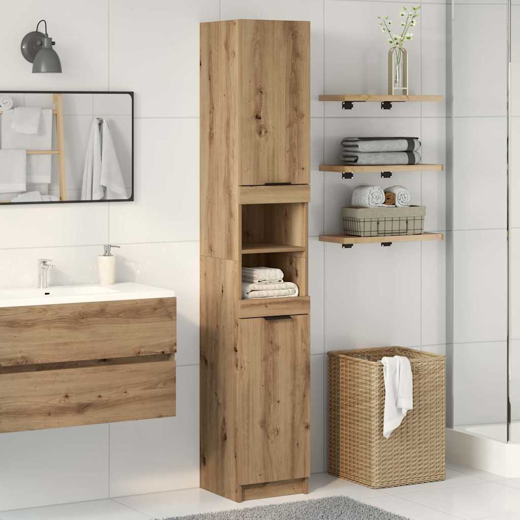 Vannitoakapp Artisan tamm 32x34x188,5 cm insenerpuit