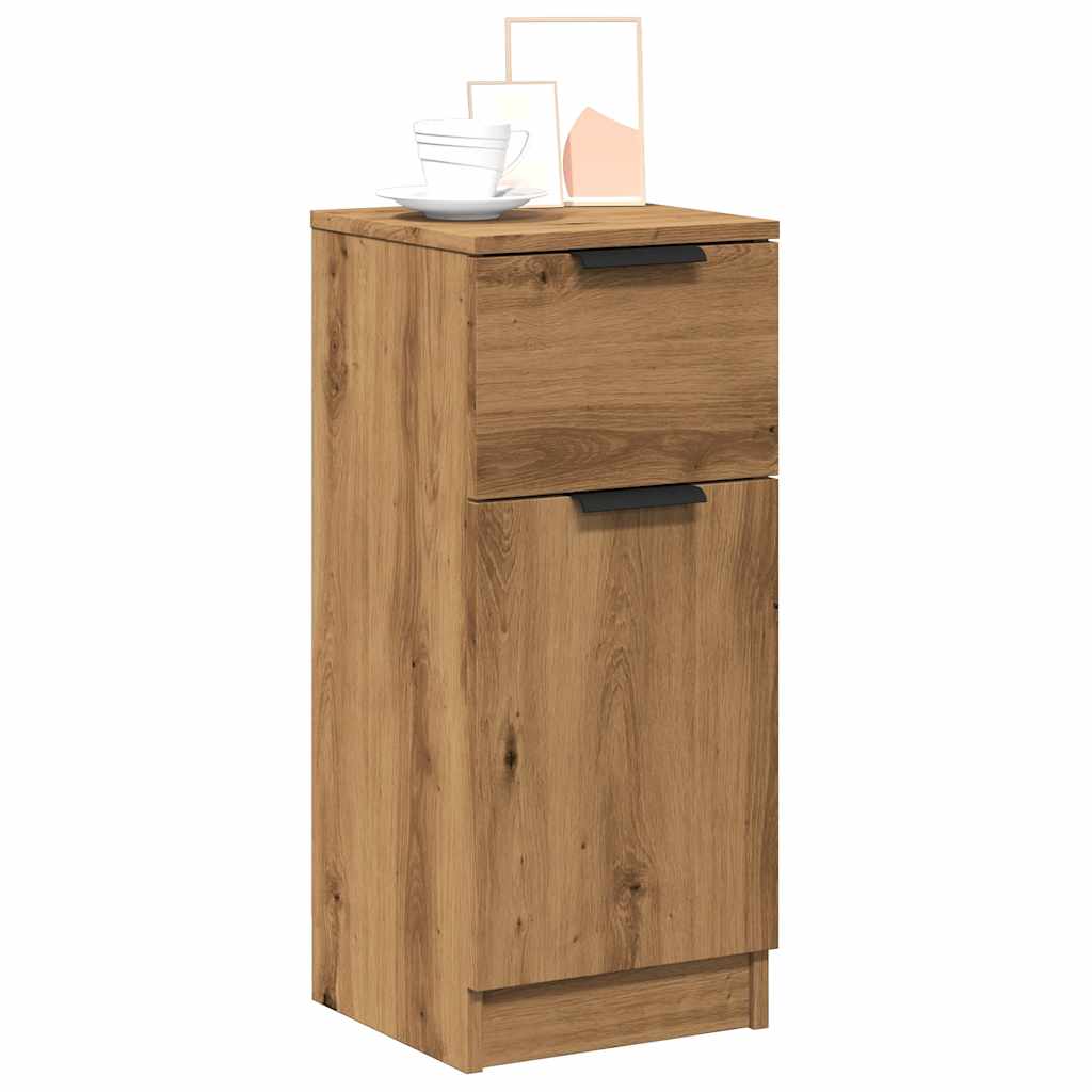 Puhvetkapid 2 tk Artisan Oak 30x30x70 cm Engineered Wood