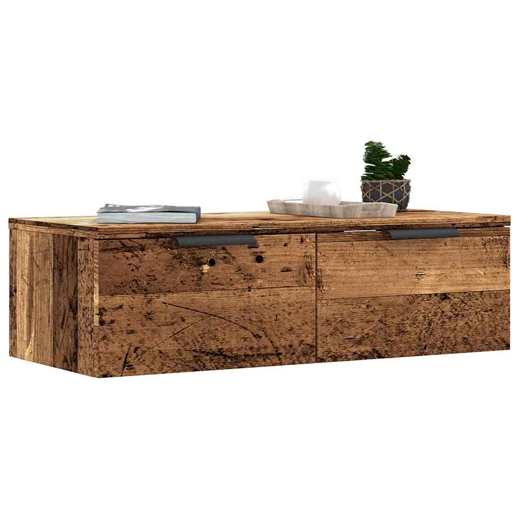 Seinakapp Vana puit 68x30x20 cm Engineered Wood
