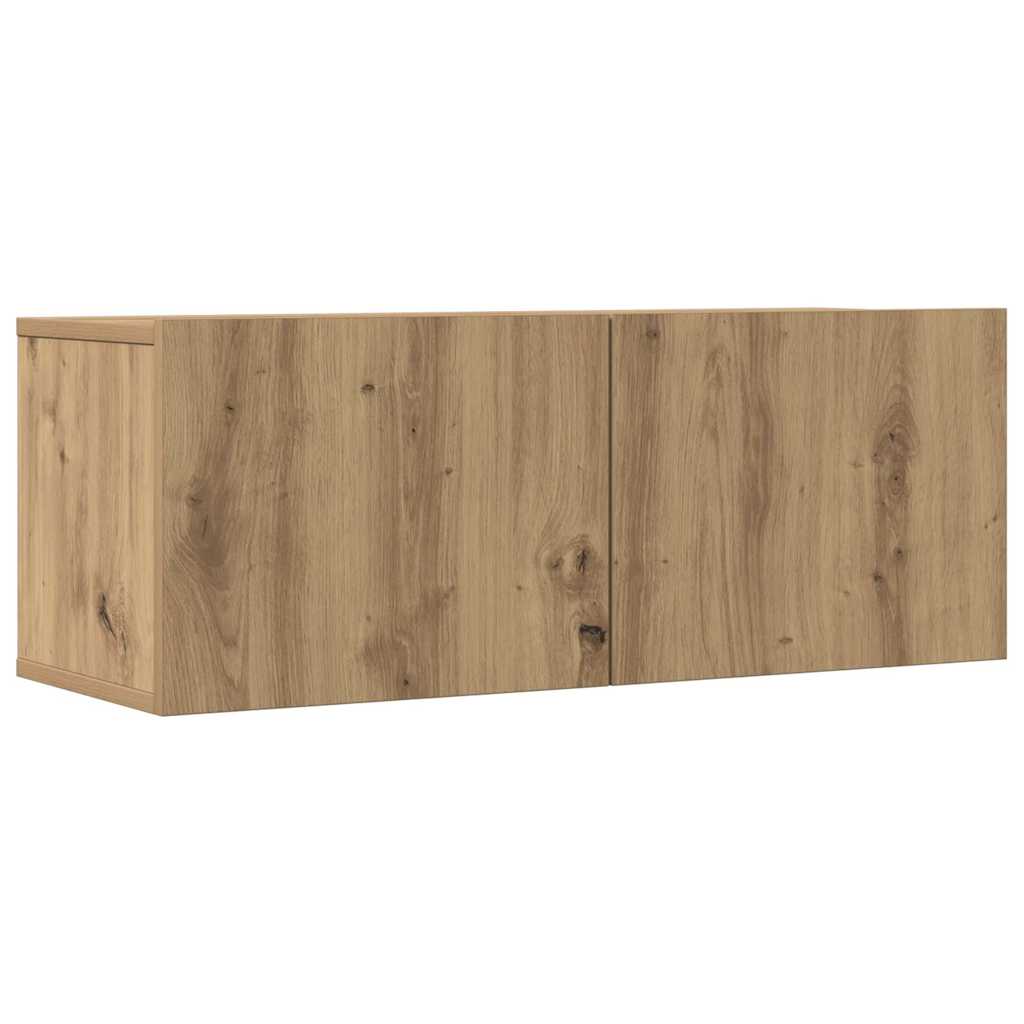 2-osaline seinale paigaldatav telerikapi komplekt Artisian Oak