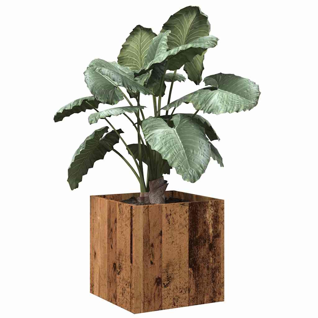 Istutuskast Vana puit 40x40x40 cm Engineered Wood