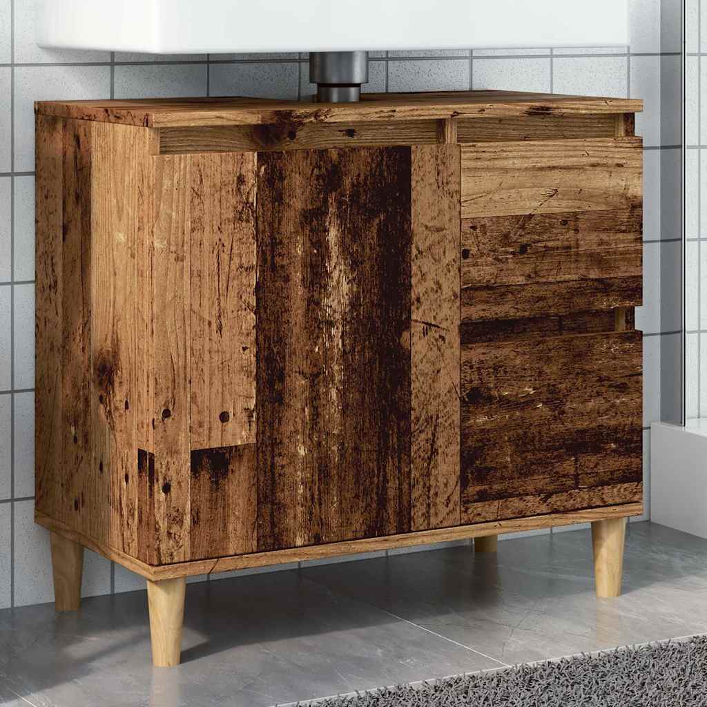 Valamukapp Vana puit 65x33x60 cm Engineered Wood