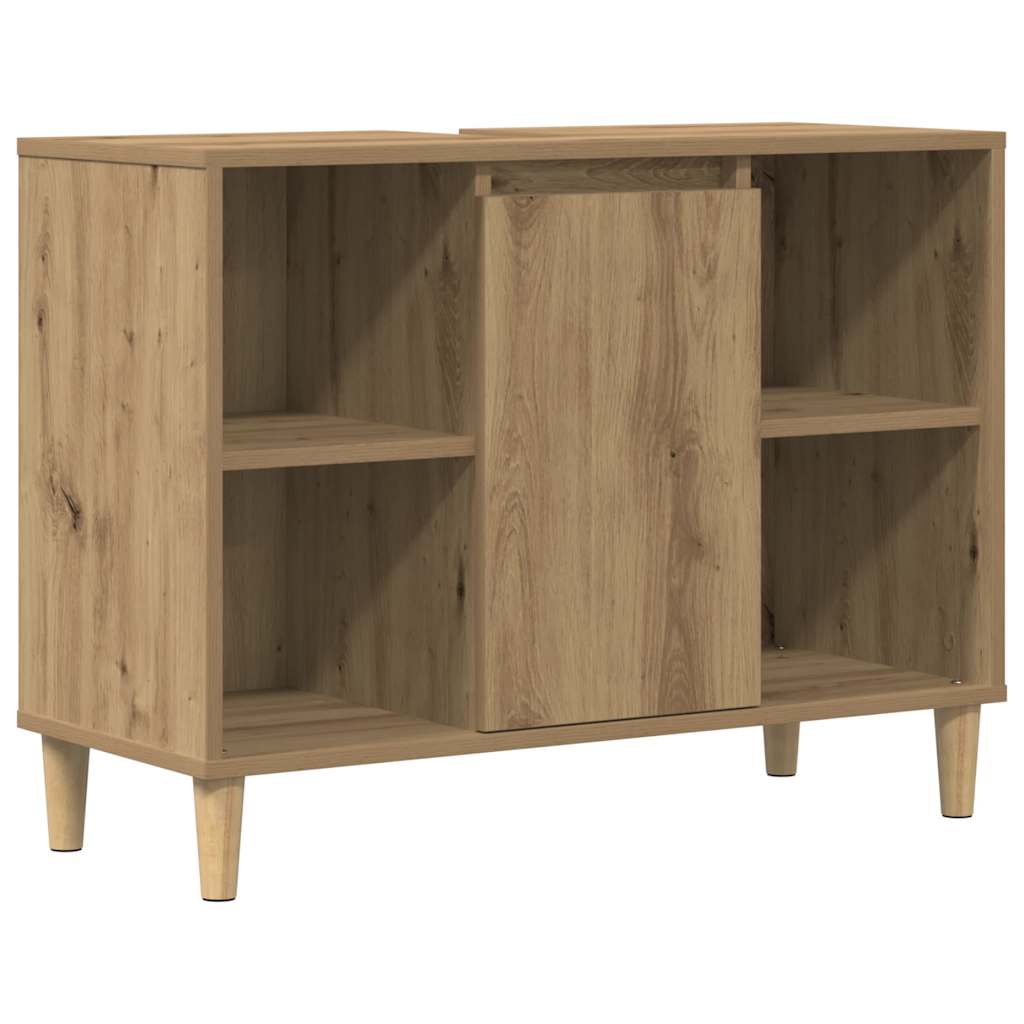 Vannitoakapp, käsitöötamm, 80 x 33 x 60 cm, tehispuit