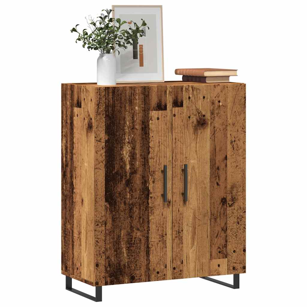 Puhvetkapp Vana puit 69,5x34x90 cm Engineered Wood