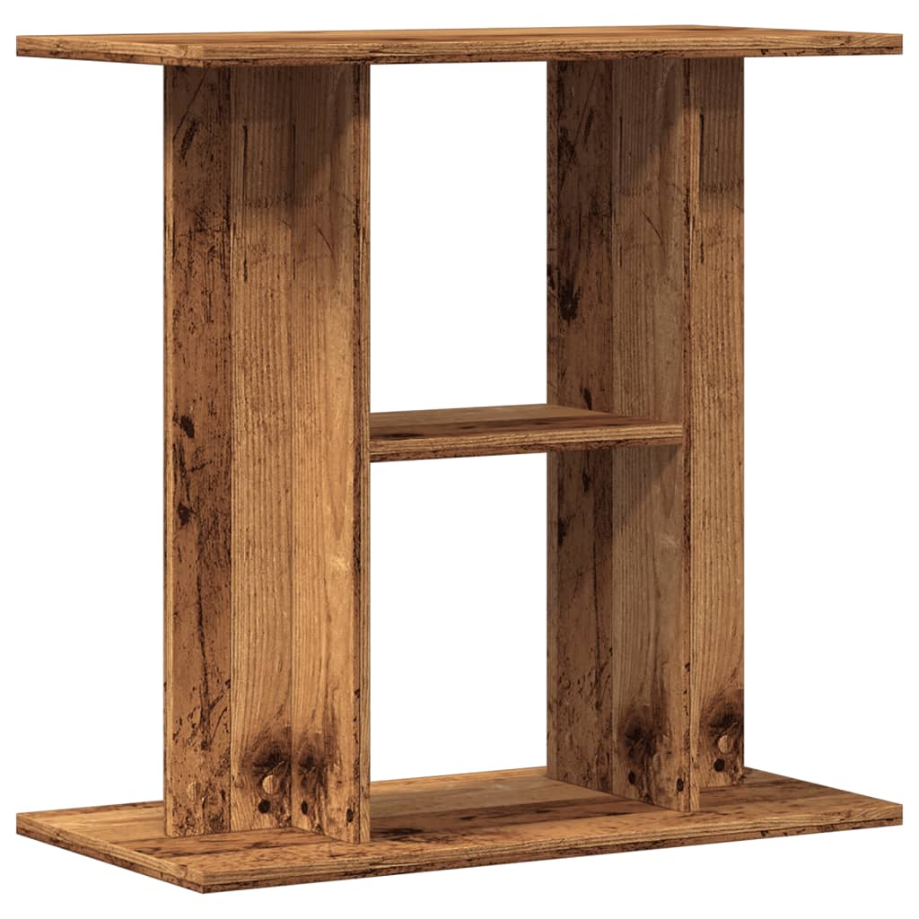 Akvaariumialus vanast puidust 60 x 30 x 60 cm, töödeldud puit